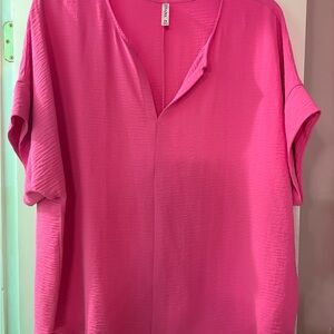 Zena Vibrant Pink Women's Blouse